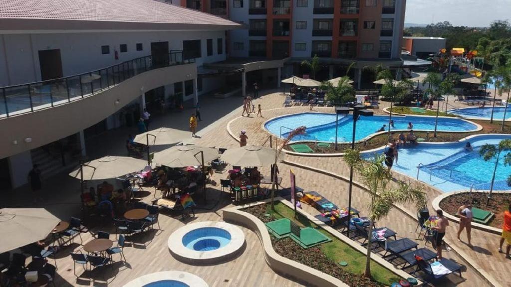 Caldas Novas Prive Alta Vista Thermas Resort - Sensacional! Apto Suite Luxo 02 Quartos Ate 06 Pessoas - Incrivel! Exterior photo